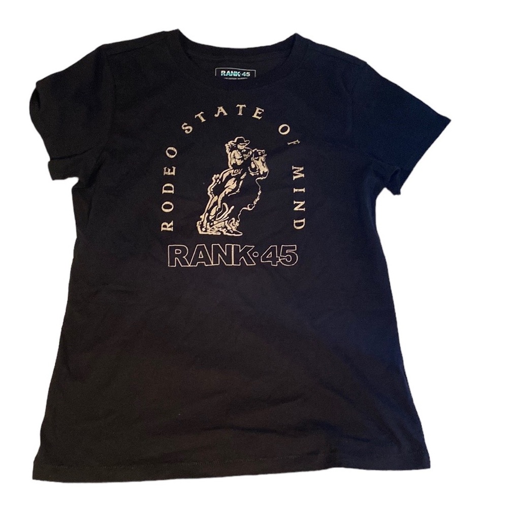 Rank 45 Women’s “Rodeo State To Mind” Shirt